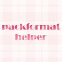 Packformat Helper